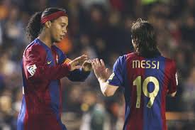 Ronaldo, brazilian football (soccer) player who led brazil to a world cup title in 2002 and received the golden shoe award as the tournament's top scorer. Ronaldinho Expresses His Love For Lionel Messi Barca Blaugranes