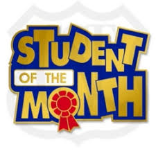 Image result for 8TH GRADER OF THE MONTH text