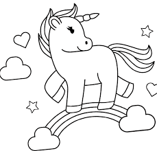 Unicornios Para Colorear Deunicornios ¿buscas un dibujo de unicornio para colorear? unicornios para colorear