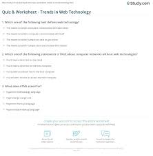Pineapples, kiwis and papayas contain enzymes that can do what to meat? Quiz Worksheet Trends In Web Technology Study Com