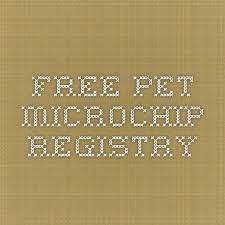 Sisci godzilla's chip is still registered to her breeder through found animals, but free pet chip registry allowed me to register her to myself. Pin On El Gato