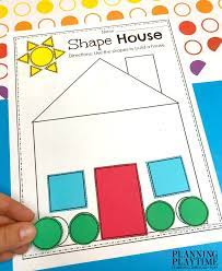Dltk's crafts for kids homes / my house crafts and activities for kids. All About Me Activities Planning Playtime