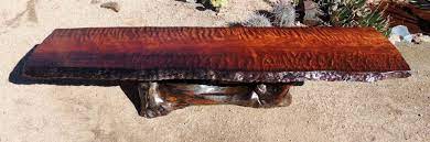 These are also a great diy project. Custom Made Curly Redwood Live Edge Coffee Table By Hamari Design Custommade Com