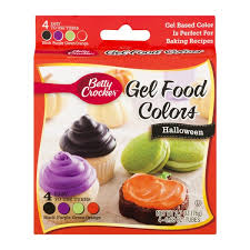 Betty Crocker Gel Food Colors Halloween 4 Ct 0 68 Oz