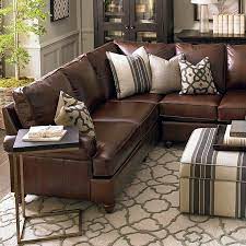 15 Large Sectional Sofas That Will Fit Perfectly Into Your Family Home Living Room Decor Brown Couch Leather Couches Living Room Leather Sectional Living Room