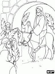 En toch geloven we dat straks alles goed komt… Palmzondag De Intrede Van Jezus In Jeruzalem Waar Hij Wordt Ontvangen Door De Mensen Met Palmen En Filiale Bijbel Kleurplaten Bijbelknutselwerk Kinderbijbel