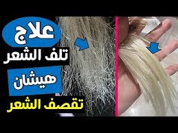 اسرع طريقه لعلاج هيشان وتلف شعرك المتضرر من الفرد و الصبغات والجفاف مع دودو Youtube