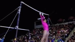 Uneven Bars Gif Gymnastics Unevenbars Flip Discover Share Gifs Gymnastics Videos Gymnastics Routines Amazing Gymnastics