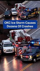 Freezing rain caused dangerous driving conditions for OKC commuters Monday morning, resulting in over 50 crashes on local bridges and overpasses. | The Weather Channel | Facebook