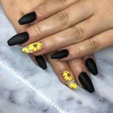 15 Gorgeous Sunflower Nail Designs Sunflower Nails Nail Designs Nails
