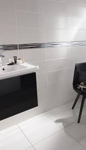 Carrelage Murs Anakine Effet Ligne 20 X 50 Cm Salle De Bain Designs De Petite Salle De Bains Carrelage