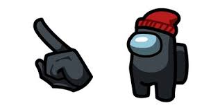 Among Us Black Character In Beanie Hat Black Characters Beanie Hats Black Stickers