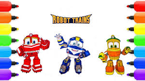 This section contains images of characters from the popular animated series. Robot Train Coloring Pages Alf Kay Duck Robot Train Youtube