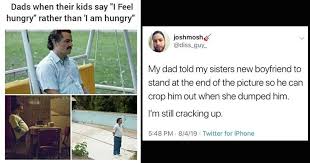 If you love dad jokes, cheesy word play, and puns that make your eyes roll, you'll love these dumb memes that are sure to scratch that pun itch. 22 Dad Joke Memes For The Connoisseurs Of The Terrible Pun Mimicnews
