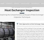 Heat Exchanger Inspection, Heat Exchanger Inspection Camera ...