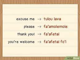 4 Ways To Speak Samoan - Wikihow