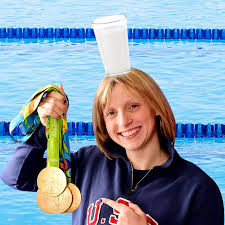 But ledecky bounced back to claim the. Katie Ledecky Swims Lap While Balancing Milk On Her Head