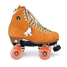 Moxi Skates Lolly Fashionable Womens Quad Roller Skate Clementine Orange Size 9