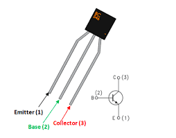 When looking at the flat side with the leads pointed downward, the three leads emerging from the. Bc546 Transistor Datasheet Pinout Equivalent Features