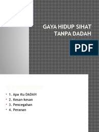 Setiap orang tentu ingin hidup sehat. Gaya Hidup Sihat Tanpa Dadah
