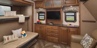 The owner of this 1987 scamp fifth wheel trailer spent 5 years and over $25,000 to turn his camper into extra 3″ of rigid foam insulation under the main floor and upper bunk. 2016 North Point Luxury Fifth Wheel Jayco Inc