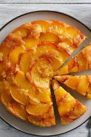 Peach Upside Down Cake Desserts Peach Upside Down Cake Nyt Cooking