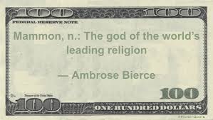 Image result for MAMMON as god