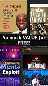 Maybe you would like to learn more about one of these? Free Christian Books Bishop David Oyedepo Winners Pour Android Telechargez L Apk