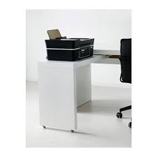Malm White Desk With Pull Out Panel 151x65 Cm Ikea In 2020 White Paneling Ikea Malm