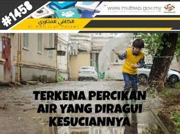 For pilots and air traffic controllers. Pejabat Mufti Wilayah Persekutuan Al Kafi 1458 Terkena Percikan Air Yang Diragui Kesuciannya