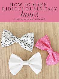 How To Make Ridiculously Easy Bows Life Unfluffed Diy Hair Bows Fabric Bows Diy Bow