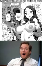 The Fate doujins are also canon confirmed : rhentaimemes