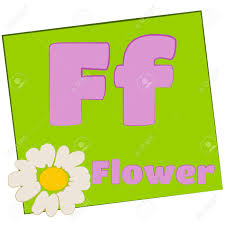 Alphabet letter f and pictures. F Flower Colorful Alphabet Letters With Words Starting With Each And Their Image Stock Photo Picture And Royalty Free Image Image 14267643