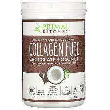 Bovine collagen peptides are a form of protein that mainly comes from cows, there are alternative collagen supplements that are derived from plants as well, so there is that option. Primal Kitchen Collagen Fuel Chocolate Coconut 13 89 Oz 394 G Iherb