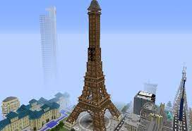 Eiffel Tower Paris Grabcraft Your Number One Source For Minecraft Buildings Blueprints Tips Ideas Floor Minecraft Blueprints Minecraft Plans Minecraft