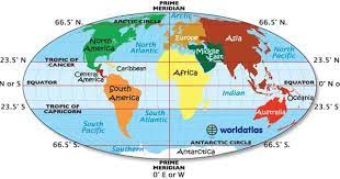 Hope it helps mark me as brainliest. World Map With Longitude And Latitude Tropic Of Cancer And Capricorn Equator Map Prime Meridian Free Printable Like This Equator Map Tropic Of Capricorn Map
