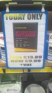 Get info of suppliers, manufacturers, exporters, traders of floor tile adhesive for buying in india. Don T Miss Our Trade Day Today At Selco Dunlop Adhesives Facebook