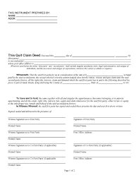 florida quit claim deed form deed forms deed forms