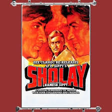 Sholay Bollywood Movie Poster In 2020 Movie Posters Bollywood Movie Bollywood