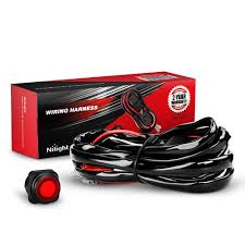 Nilight Led Light Bar Wiring Harness Kit 12v On Off Waterproof Switch Power Relay Blade Fuse 2 Years Warranty Walmart Com Walmart Com