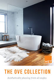 From the ove collection, this large tub features sleek curves and slender rounded edges, with a capacity that is able to comfortably accommodate two people in the same bath. Bathtubs Freestanding Bov 01 62 Ove Collection Wetstyle Timeless Bathroom Vintage Bathtub Contemporary Bathroom