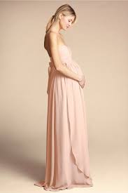 Jenny Yoo Cerise Maternity Dress Blush Bhldn Strapless Blush Maternity Bridesmaid Dress Blush Maternity Dress Discount Bridesmaid Dresses Maternity Dresses