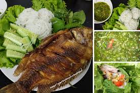 Miang pla pao consists of grilled fish, mixed fresh vegetables and noodles wrapped in leafy packages, and served with a either a. Cara Buat Miang Pla Pao Homemade Mudah Sangat Rupanya