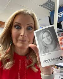 Little baby anchor Shannon from back in the day. Old head shot from the  vault. Thanks Peggie