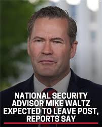 JUST IN: President Trump plans to remove Mike Waltz from his position as  soon as this week, per a report. Story:  https://www.fox19.com/2025/05/01/national-security-advisor-mike-waltz-expected-leave-post-reports-say/