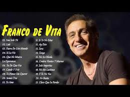 Franco De Vita Todos Sus 30 Grandes Exitos Inolvidables Las 20 Mejores Canciones De Franco De Vit Franco De Vita Musica Romantica En Espanol Musica Romantica