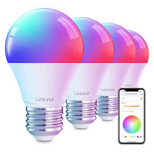 Linkind Smart Light Bulbs, Smart Bulb That Work with Alexa & Google Home, LED  Light Bulbs