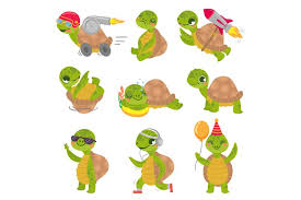 Fans have recreated the fonts from the movies so you can generate your own turtle power letters for free! Turtle Child Cute Little Green Turtles Mascot Fast Rocket 1014796 Characters Design Bundles
