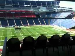 gillette stadium from the putnam club