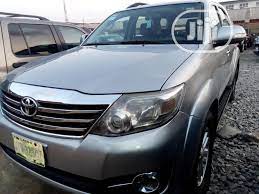 Cream leather interior reverse camera alloy wheels cd fm player aux port toyota picnicautomatic. Archive Toyota Fortuner 2015 Silver In Lagos State Cars Star Lights Jiji Ng